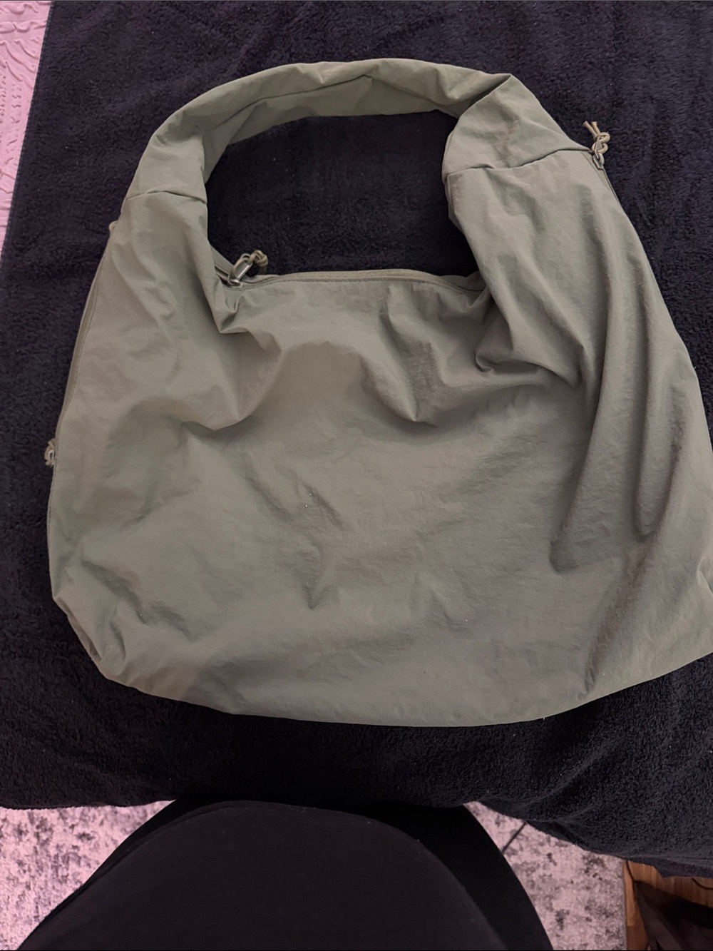 Women’s Casual Hobo Bag in Olive Green